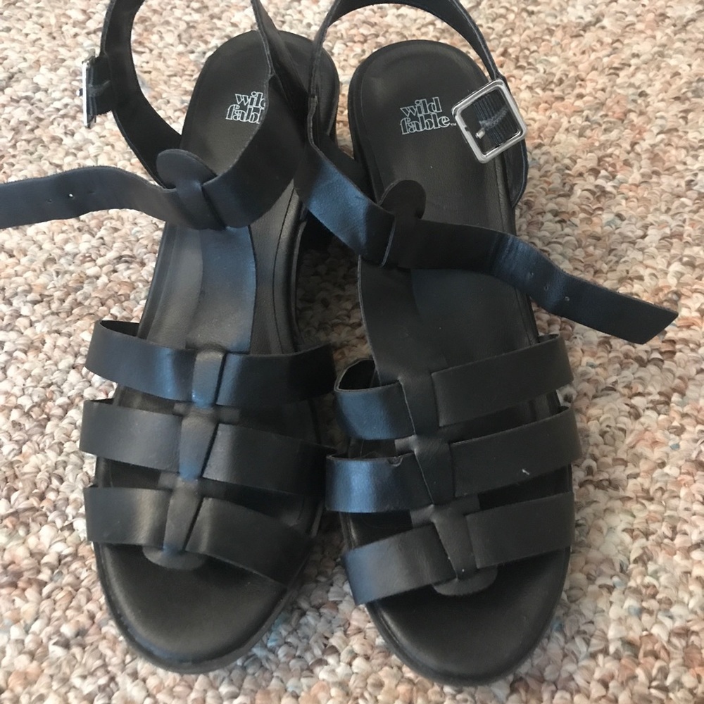 Black heels